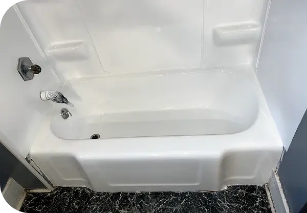 Bathtub refinishing and reglazing transformation